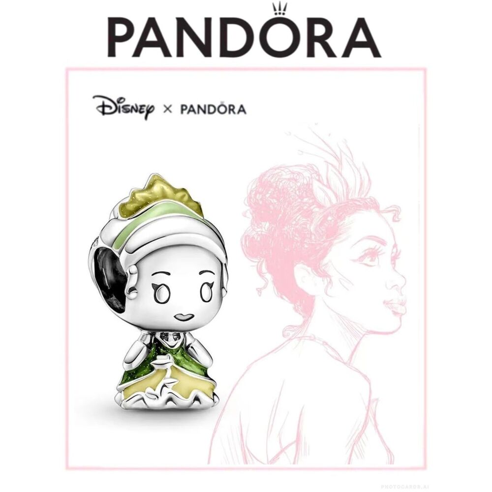 Pandora x Disney Princess Tiana & The Frog Charm 799510C01